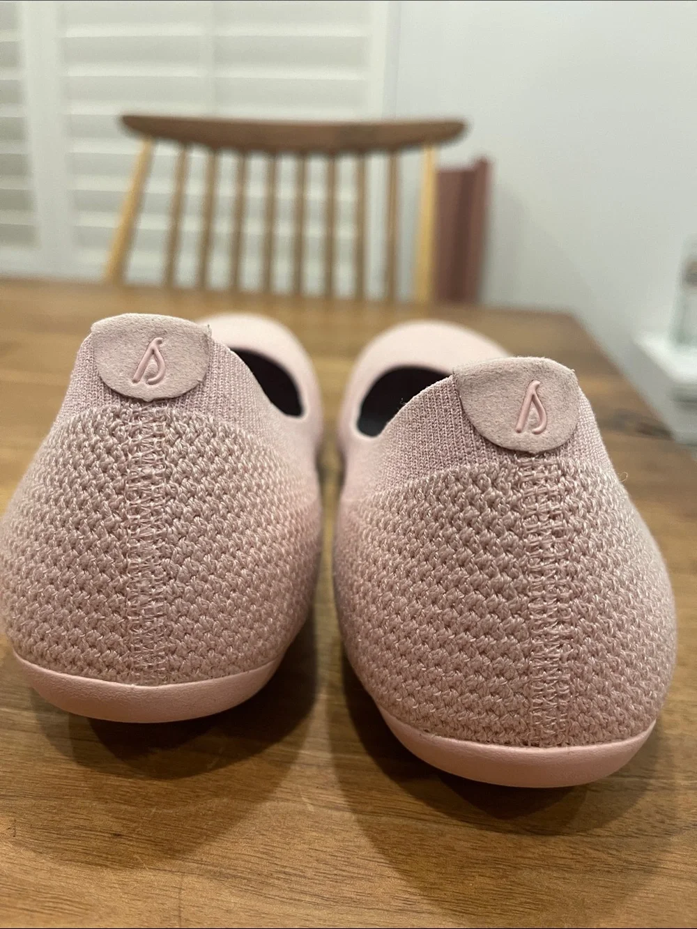 Allbirds new Women's Pink Knit Ballet Flat - Comfortable Everyday Shoe 8.5